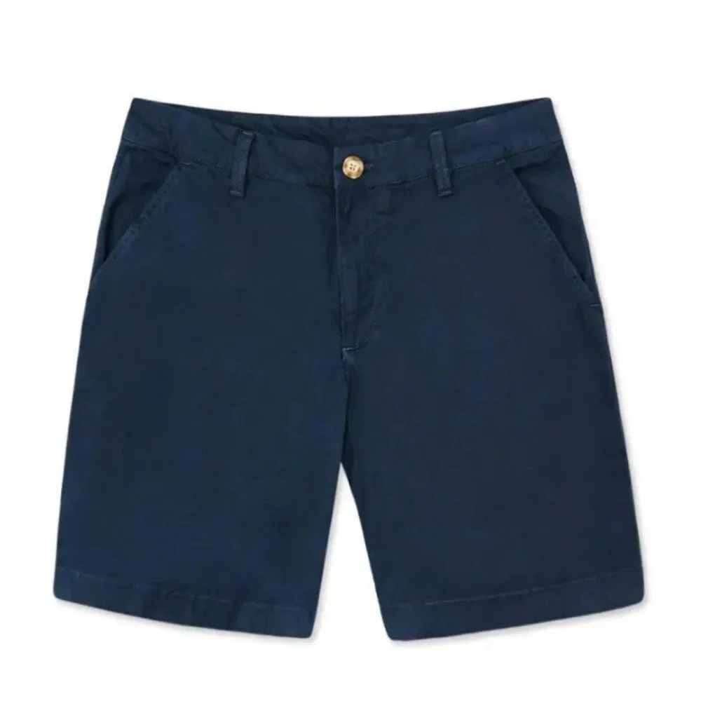 Chubbies Men’s Armada Casual Navy Blue Shorts 7” Seam Size 40